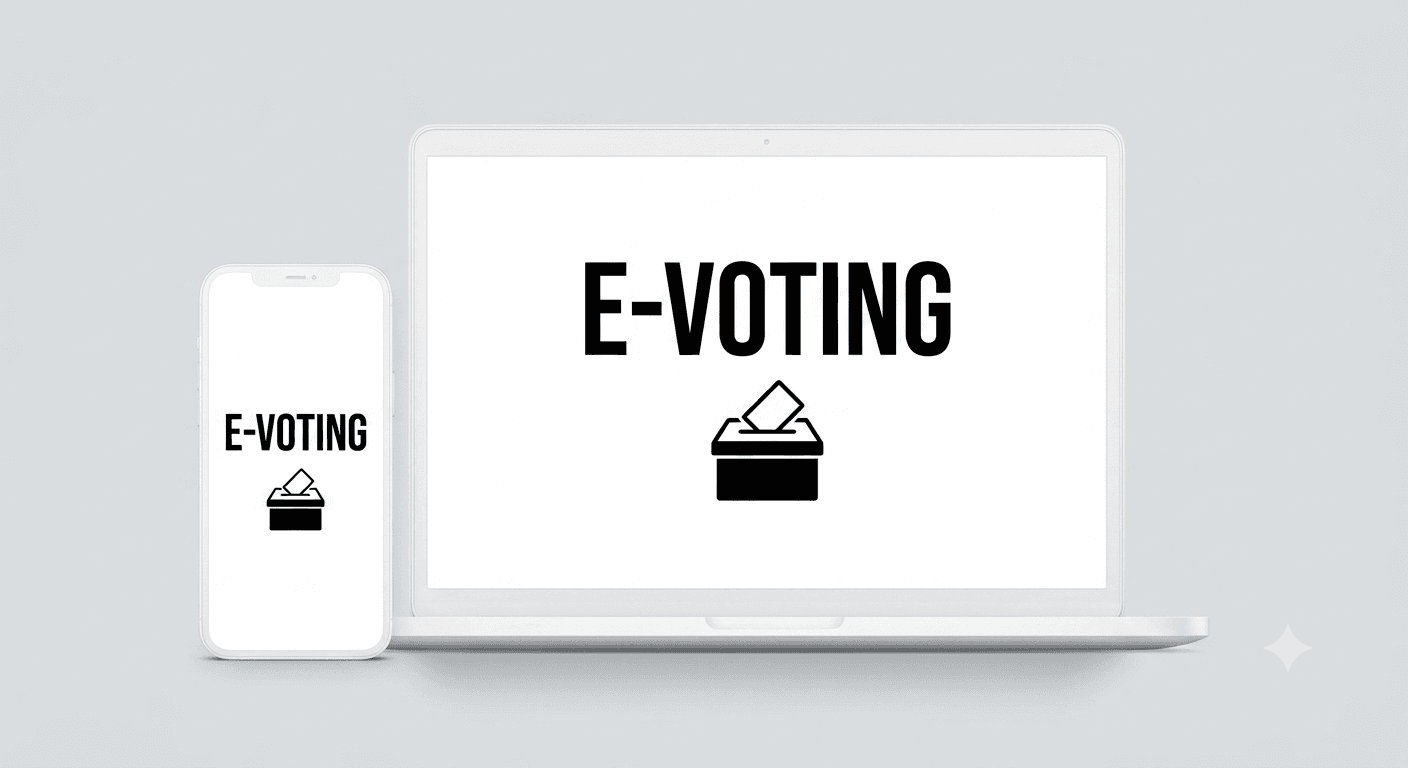 eVoting System dashboard preview